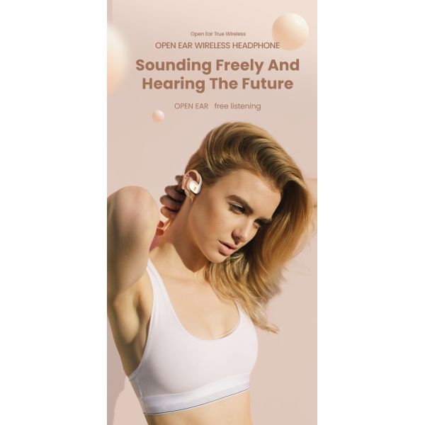 Yeestep AS13 High Quality E-bike True Wireless Earphones IPX5 Waterproof Open-Ear Design LED Display Adjustable Speed