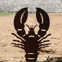 Le noir/le métal yard de rouille accentue facile à installer pour la décoration à la maison