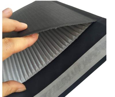 9.5x11 preto” Kraft feito sob encomenda corrugado envolve a soldadura térmica da proteção de 2 lados