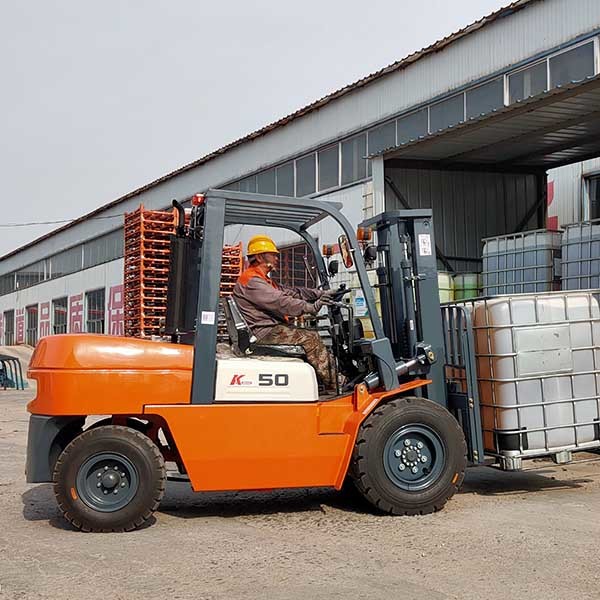 Duplex 3m 5 Ton Gasoline Powered Forklift Side Shifter Counterbalance Lift