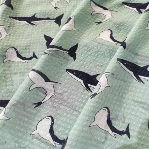 Женщины Crinkle Ripstop одевают ткань 119gsm 57