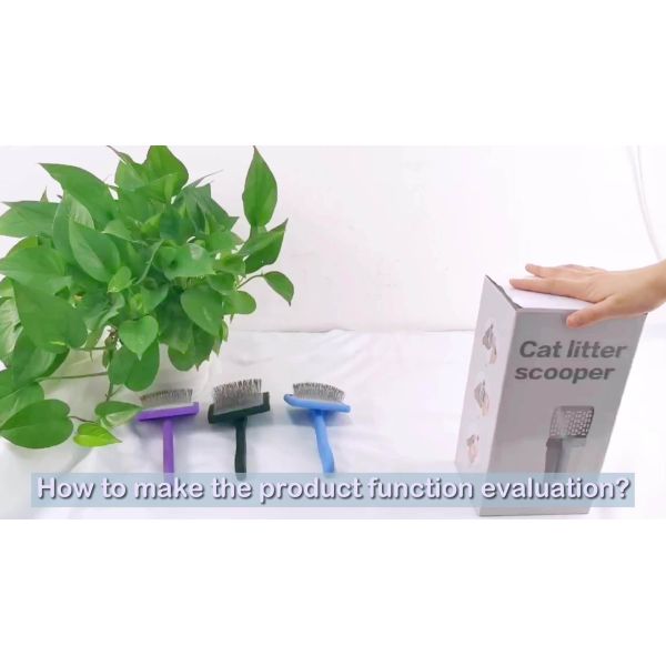 Portable Cat Litter Shovel Scoop Grey Cat Sand Shovel Environment Friendly