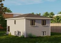 Modulaire maison de luxe préfabriquée cadre de villa, cadre métallique préfabriqué bâtiment de stockage en acier