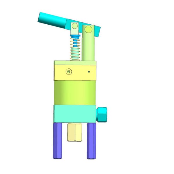 Pompe hydraulique pneumatique de 8 barres pour les puissances en chevaux G1400