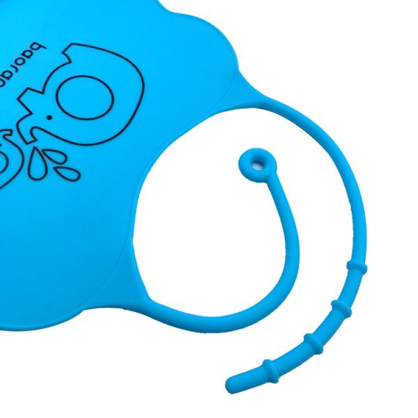 2018 Amazon Hot Best Selling Funny Eco-friendly Waterproof Customized Logo Adjustable Baby Silicone Material Cute Drool Bib