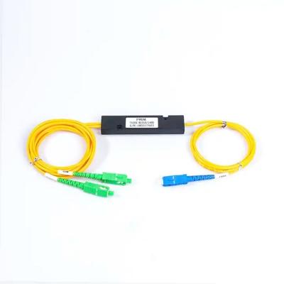 FTTH CWDM SC APC ABS Box 1310 1490 1550nm Fiber Optic 3-Port FWDM for WDM CWDM