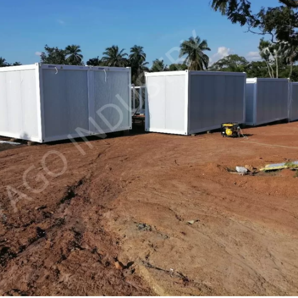 Galvanization Modular Office Building Prefabricated Container Fireproof