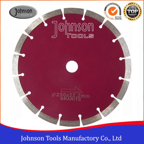 Sintered Segmented Granite Stone Cutting Tools Easy Operation 105mm-350mm