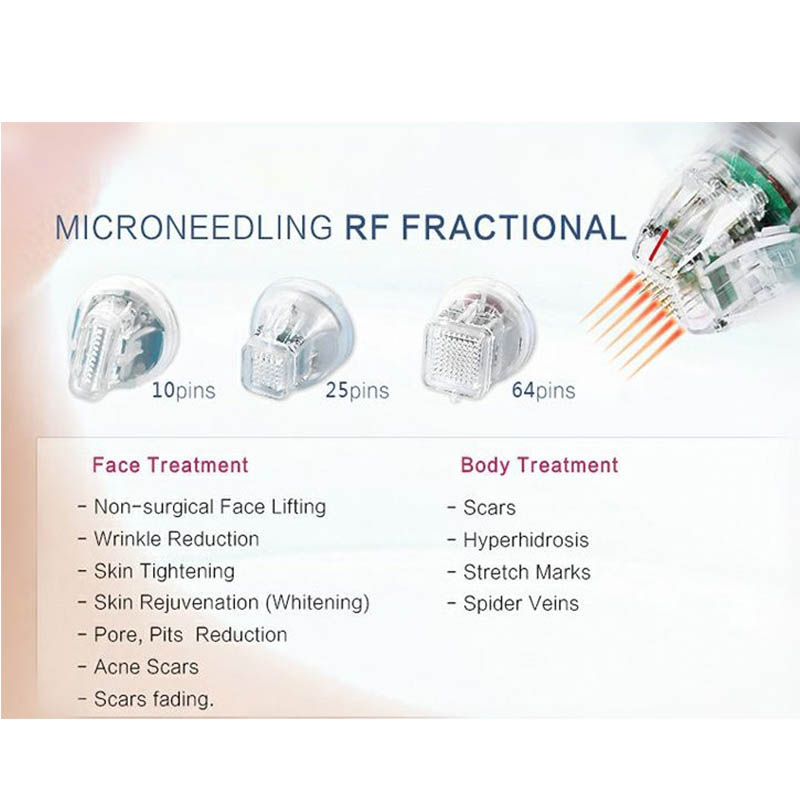 Подниматься стороны машины Rf Microneedle подмолаживания кожи частичный