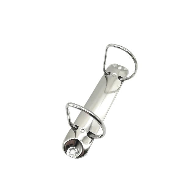 A4 D Ring Binder Mechanism Metal 2 Ring Binder Clip Silver Stationery Accessory
