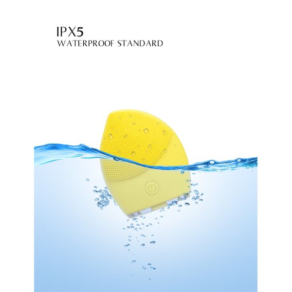 Home Use Silicone Facial Cleansing Pad / Sonic Face Cleanser Silicone Private Label