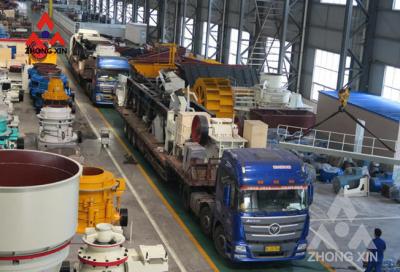 Triturador de pedra móvel industrial que mina a máquina grande do triturador de pedra