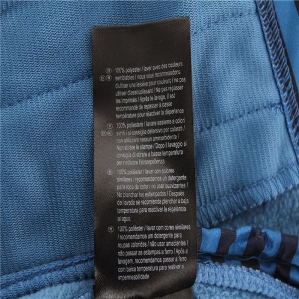 Stockpapa blue Striped Children's Winter Clothes Softshell Hooded Jacket