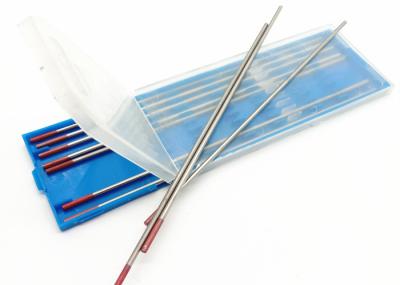19.3g / Cm3 Thoriated Tungsten Electrode With Red Color Tig Welding Rod