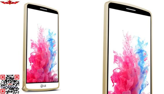 Hot Selling Hippocampal Buckle Metal Bumper For LG G3 Aluminum Material Multi Colors