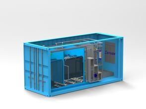 MBR Wastewater Treatment Plant RO Water Purifier Plant with PLC Containerized