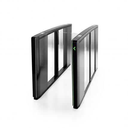 Metal Speed Gate Turnstile Stainless Steel , Rust-proof Automatic Lane Barrier