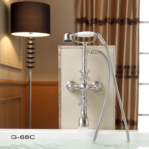 stainless steel bathtub faucet phone faucet for Bthroom design