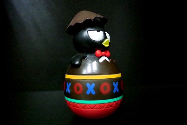 Professional Black XO Custom Plastic Toys With Sanrio Logo Yellow / Brown Color