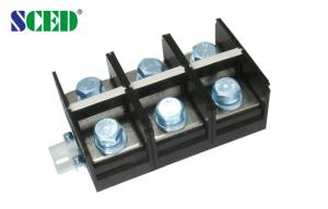 5.0mm Electric Power Terminal Blocks 300v 10a , 2p - 24p Euro Type Raising