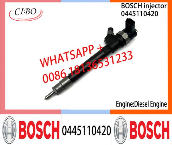 BOSCH injetor 0445110420 0445110502 Diesel Common fuel Injector 0445110420 0445110502 for Diesel engine