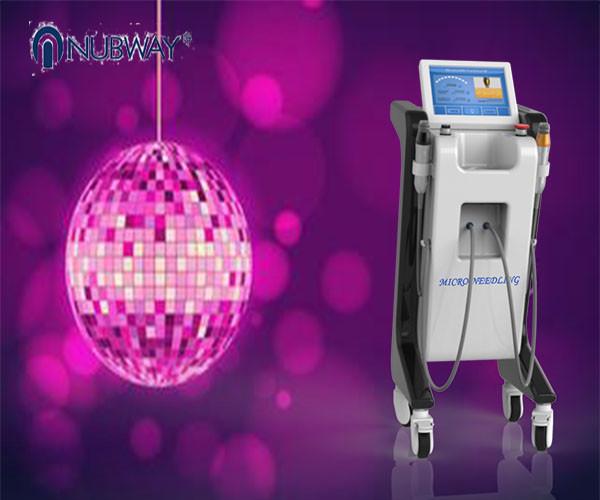 latest professional double heads skin rejuvenation machine fractional rf microneedle machine