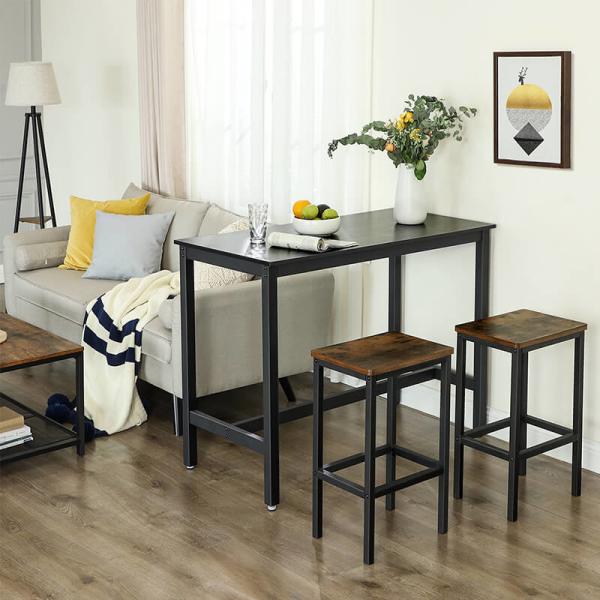 Black Bar Table for Sale, Kitchen Bar Table, Bar Table for Dining Room,Kitchen Furniture, Bar Table, ULBT91BK