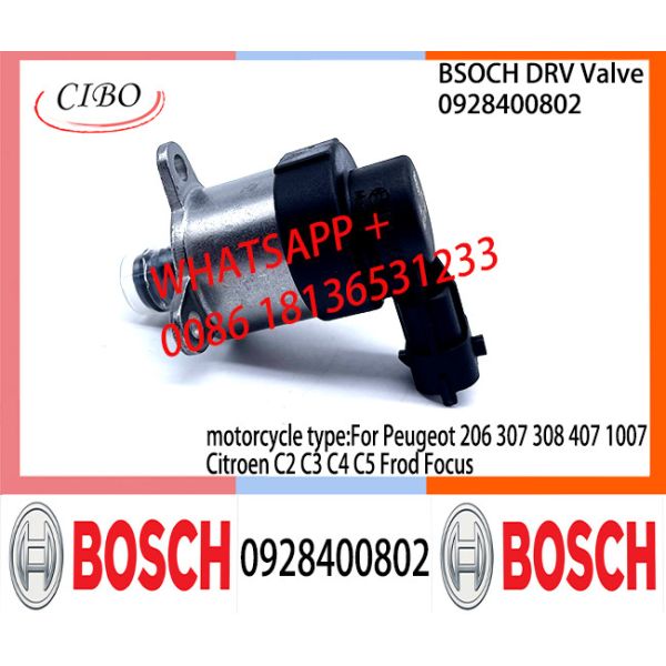 Модулирующая лампа 0928400802 клапана 0928400802 BOSCH DRV на Peugeot 206 307 308 407 1007 фокусов Citroen C2 C3 C4 C5 Frod