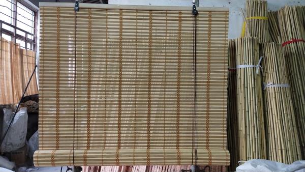 Kitchen Semi Finished 1.1M Bamboo Roller Blinds