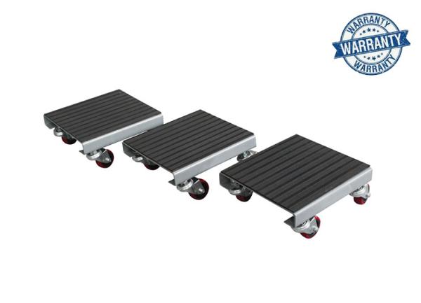 Mobile Trolley Snowmobile Mover Dolly Garage Snowmobile Roller Set 3 Pcs