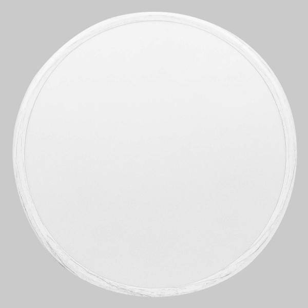 15 Inch IP44 30w 380mm 3000K Round Surface-Mounted Birch Wood Ceiling Light