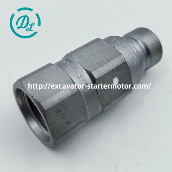 EexcavaStart 7246791 Hydraulic Quick Coupler FF MALE Flat Face 1/2