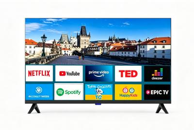 32 Inch HD LED Digital Television DVB-T2 DVB-S2 AC DC Home TV