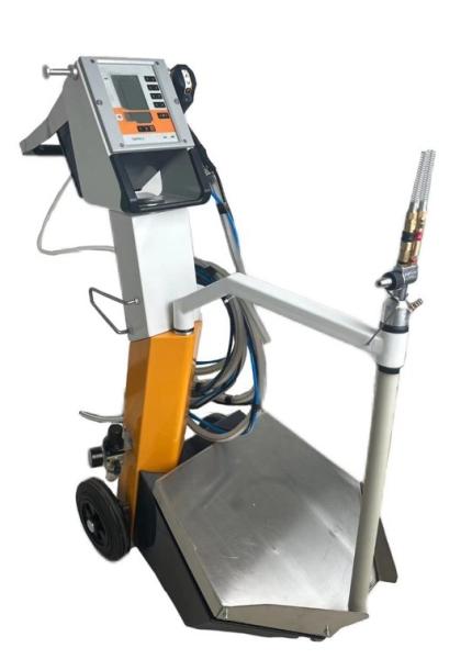 PT-S45-5 Pulverizador de revestimento electrostático 450 g/min para máquina de revestimento de metais 40 kg
