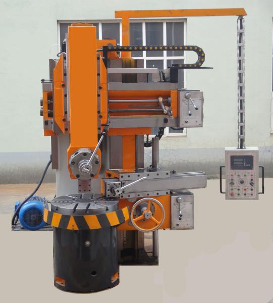 Single Column Vertical Turning Lathe Machine For Process Ferrous Metal Good Rigidity