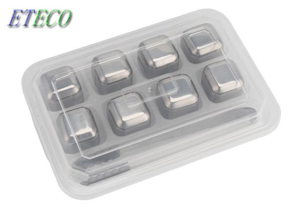 Stainless Steel Ice Cubes Msds Available Non Diluting Freezing No Crack