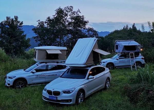 Auto que conduz o PNF hidráulico dobro da excursão acima da barraca superior 210X125X90CM de acampamento do telhado das FO Suv da barraca