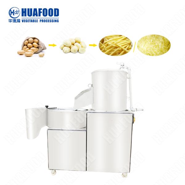 Best Selling Potato Peeling And Cutting Machine Kitchen Potato Washing Peeling Machine For Sale