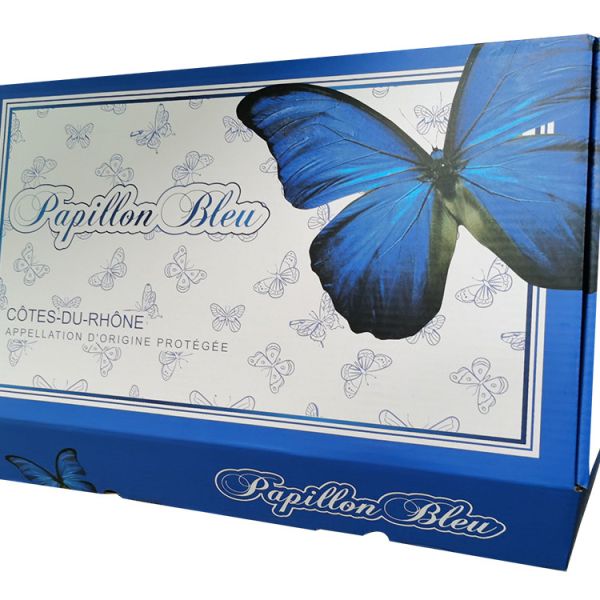 Сверхмощные подарочные коробки отправителя напечатали красочное изготовленное на заказ вино 6 пакетов