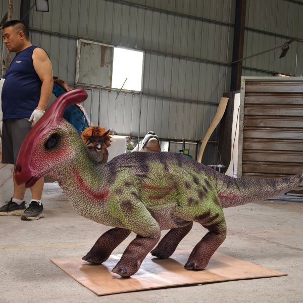 New Realistic Animatronic Remote Control Walking Robot Dinosaur Parasaurolophus Robot Dog