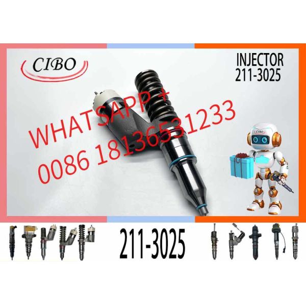 2113025 Remanufactured Fuel Injector for Engine 3406E 3456 C-15 C-16 Excavat 2113025 211-3025 10R0955