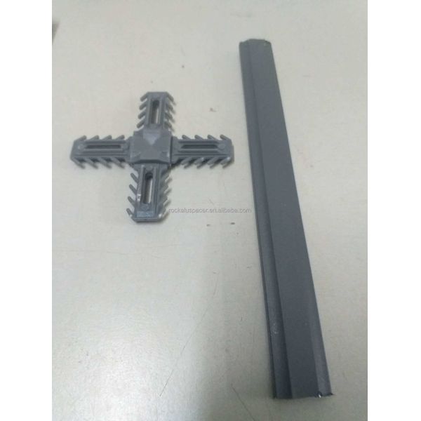 Black / White / Brown Windows Georgian Bar 8*18 Croos Connector For Glass Panes Decoration