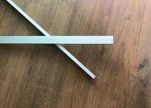 Transparent Pc Led Strip Light Aluminum Channel , 23.5mm Led Strip Light Profile