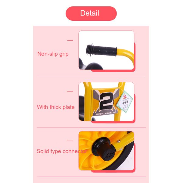 Red Kids Outdoor Entertainment Childs Three Wheel Bike Exercise Baby's Balance