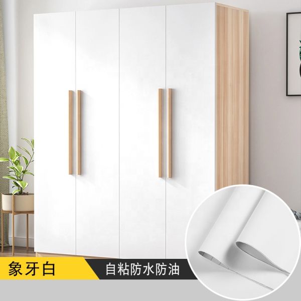 Anti Scratch Soft Touch Wallpaper 0.6m*50m Kitchen Wardrobe Stickers