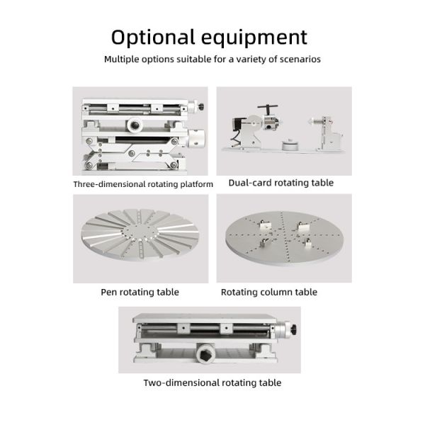 20W 30W 50W 100W Machine de marquage au laser à fibre pour le signe en acier inoxydable en métal plastique
