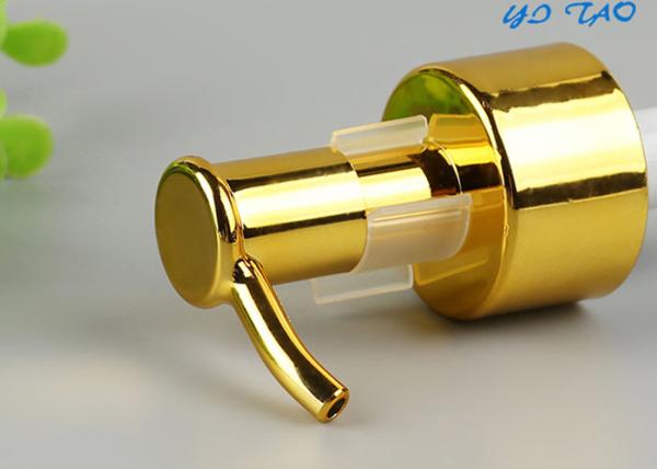 Aluminum Plastic Lotion Pump 24/410 28/410 Color Customized For Bottle