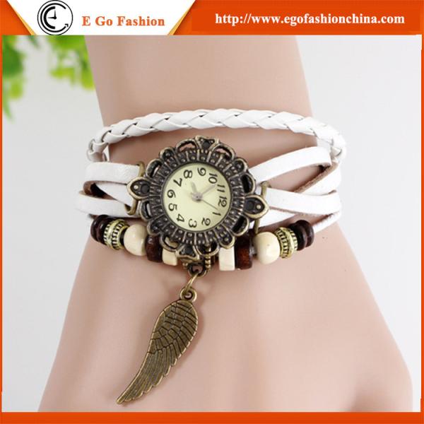 Korean Fashion Jewelry Watch Retro Leather Watches OEM Watch Quartz Analog Watch Cheap New