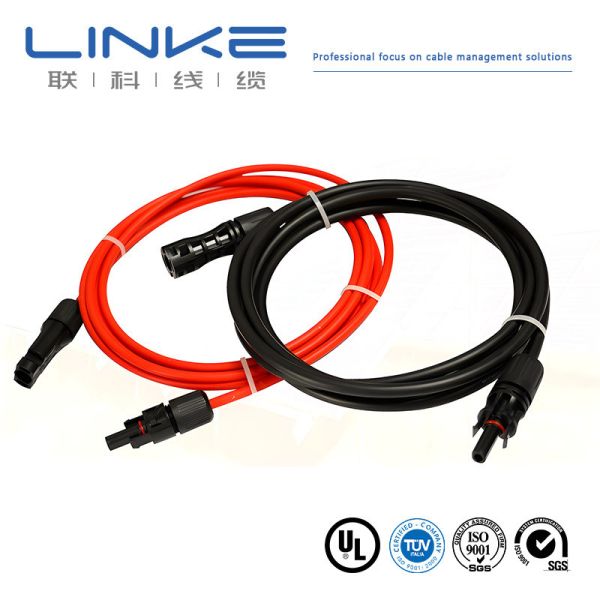 Tinned Copper XLPE Insulation Photovoltaic Cable 600V/1000V for Solar Power Stations