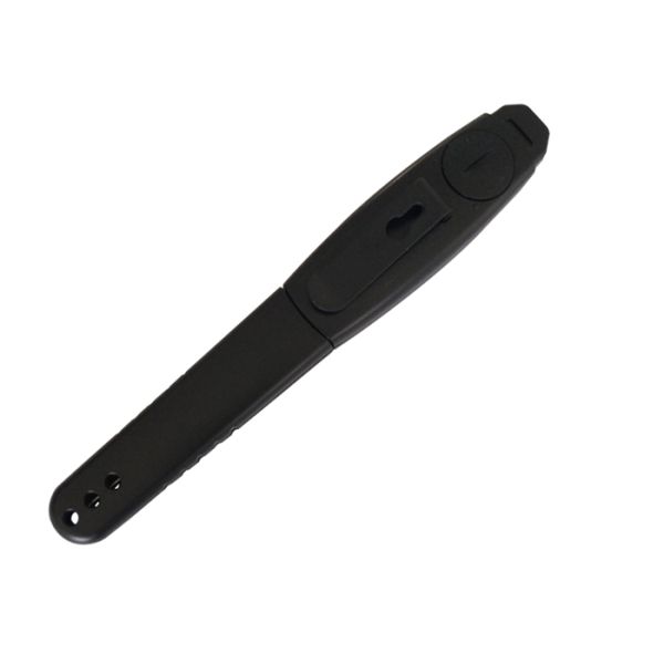 Black Waterproof Digital Food Thermometer With Stainless Steel Probe